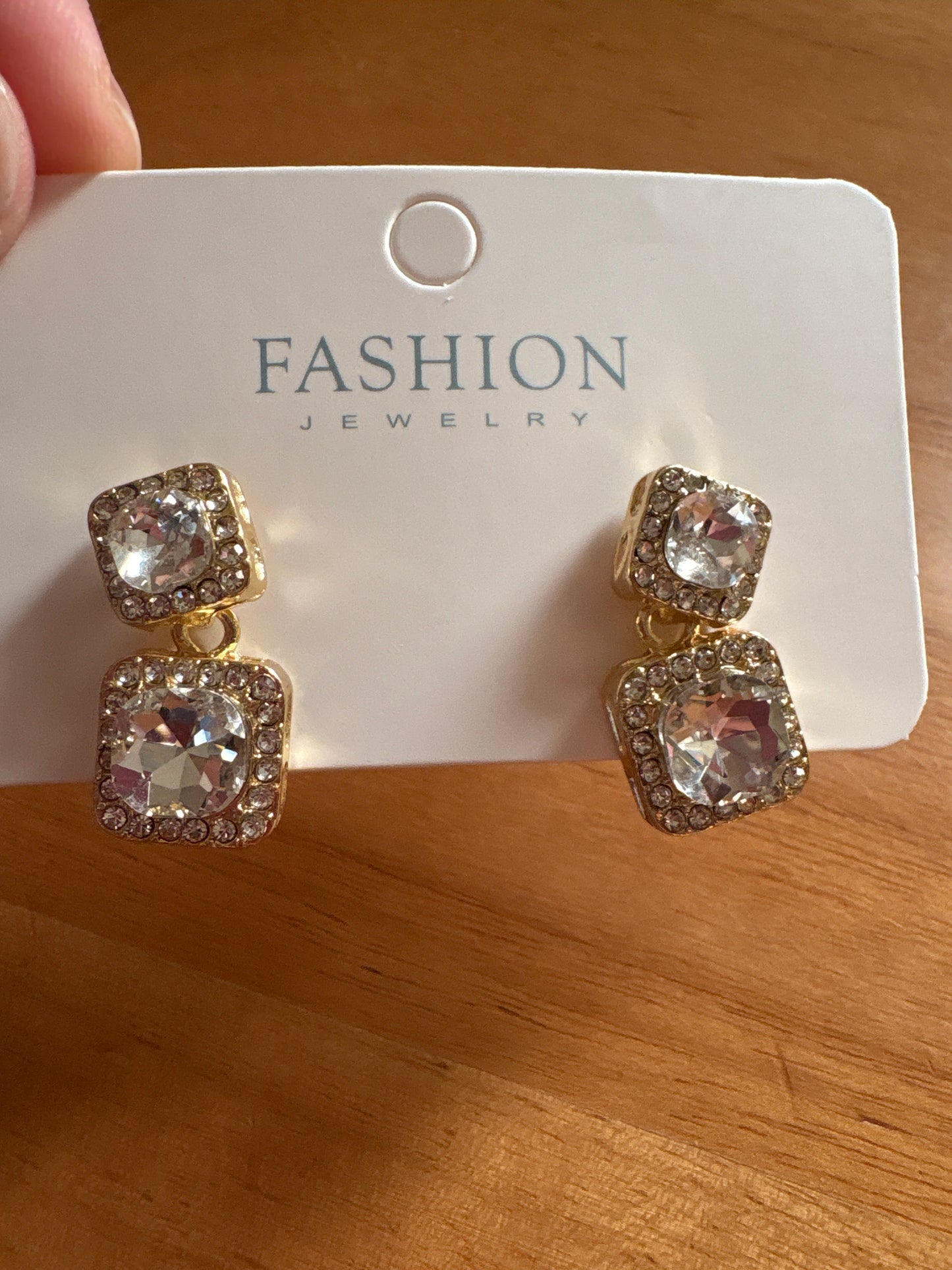 Diamond earrings small