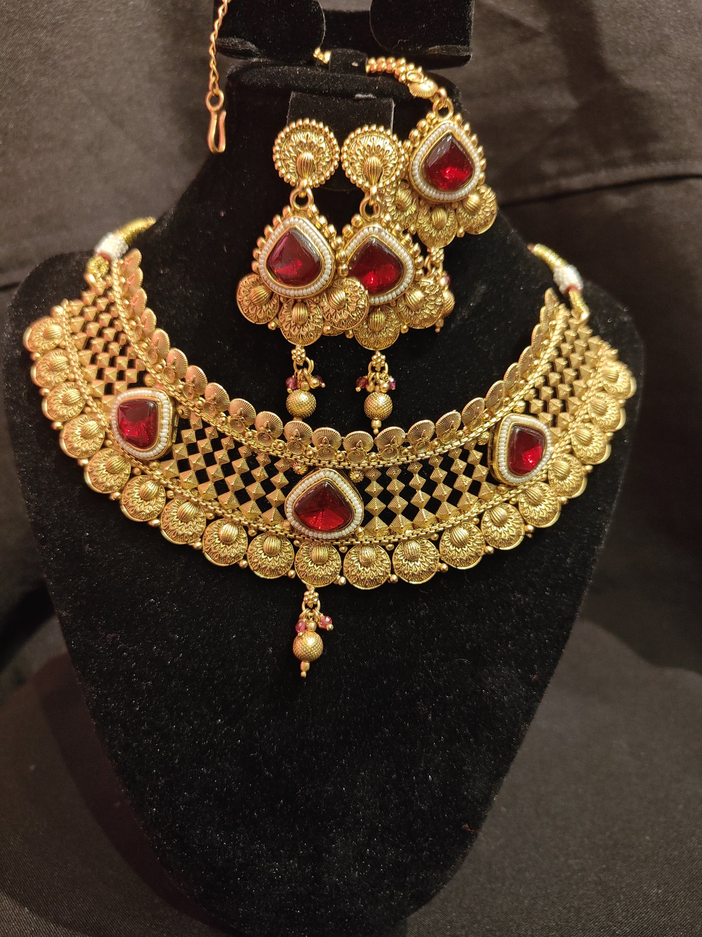 Golden necklace