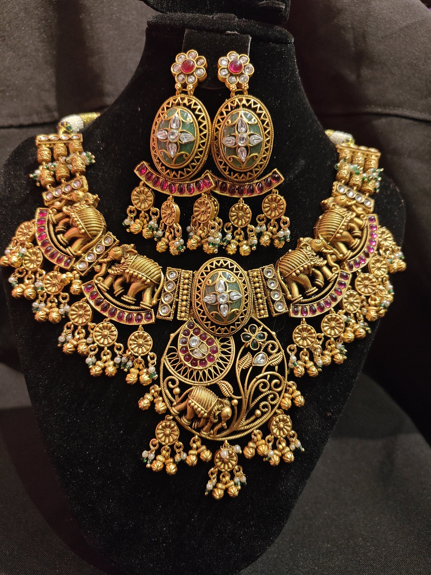 Brass necklace