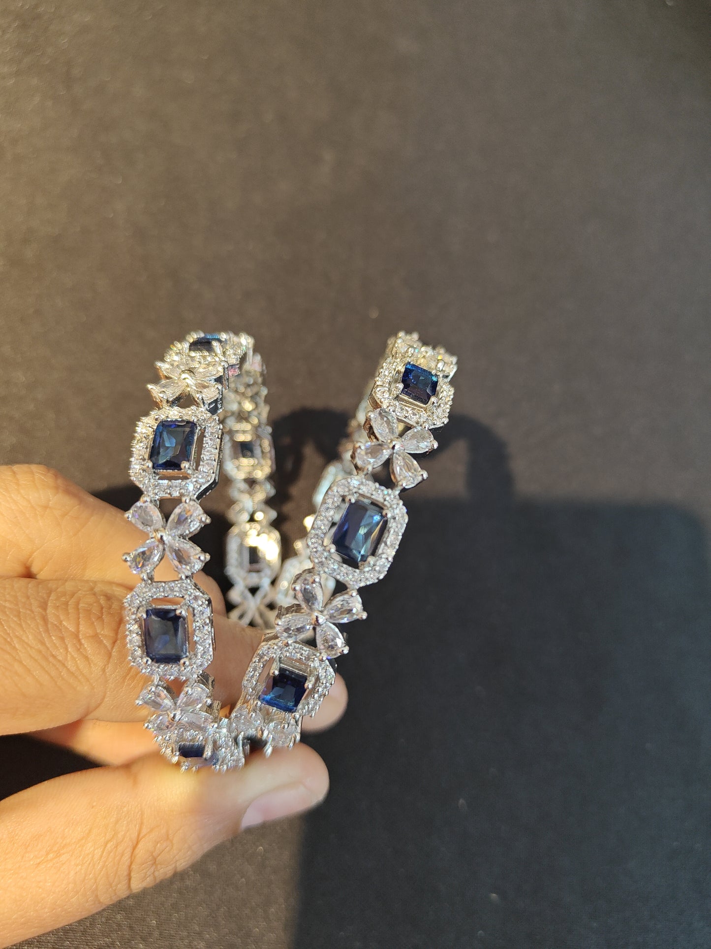 Royal blue AD Bangles