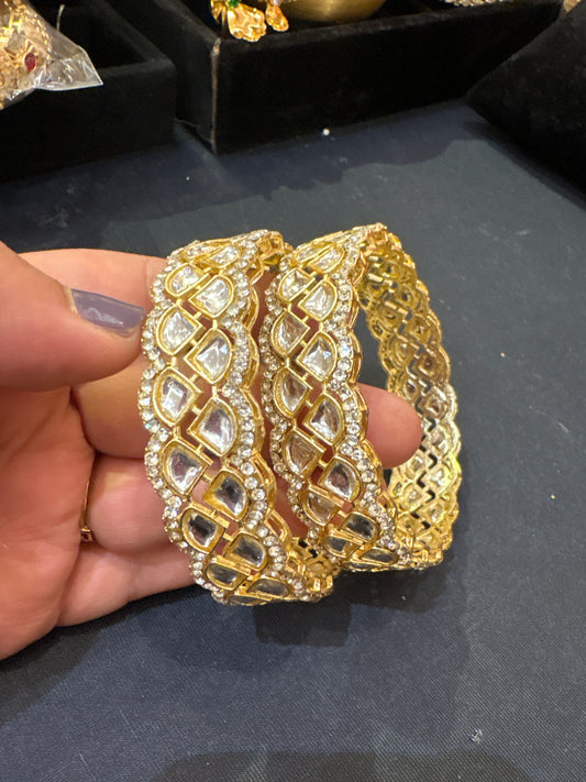 Moissanite bangles