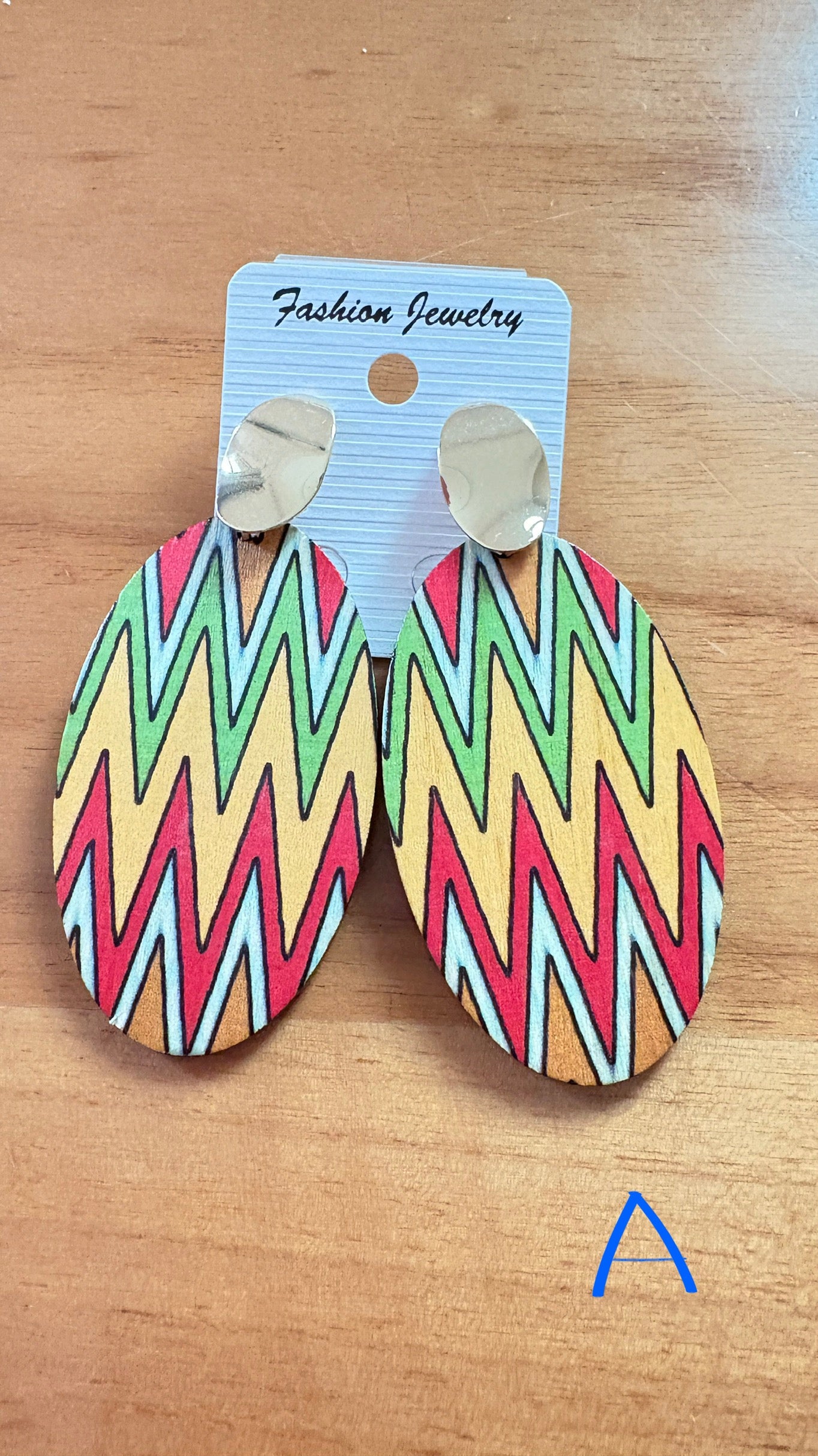 Wooden earrings