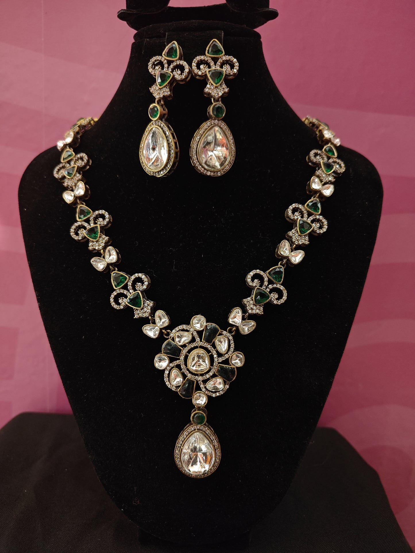 Mossionite Necklace