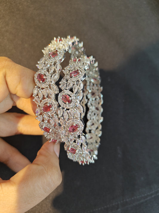 Red AD Bangles