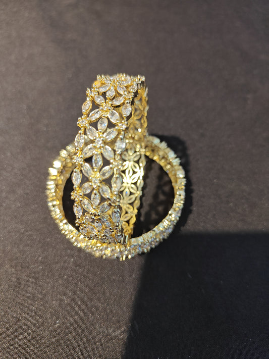 Golden AD Bangles