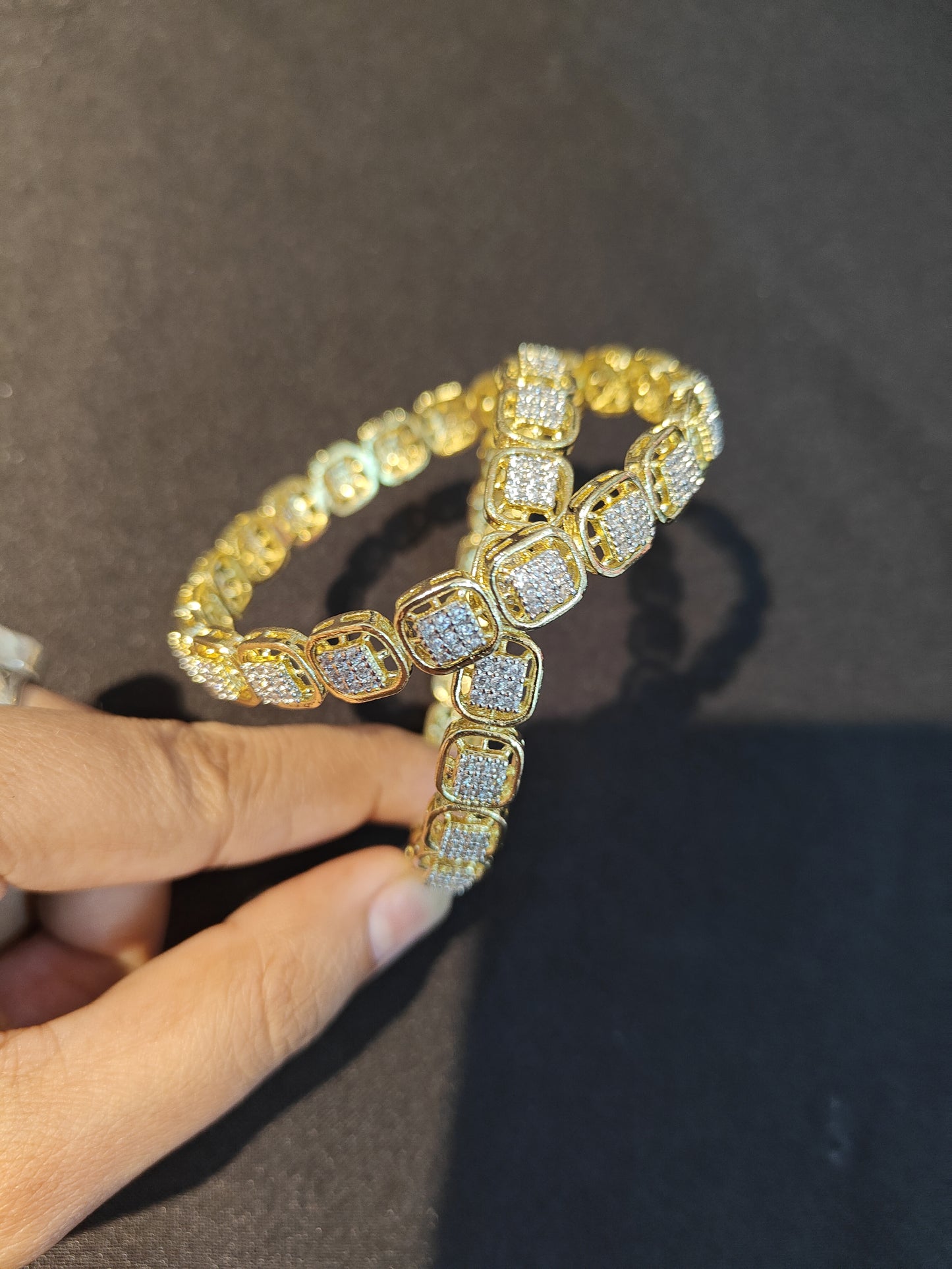 Golden and Silver bangles