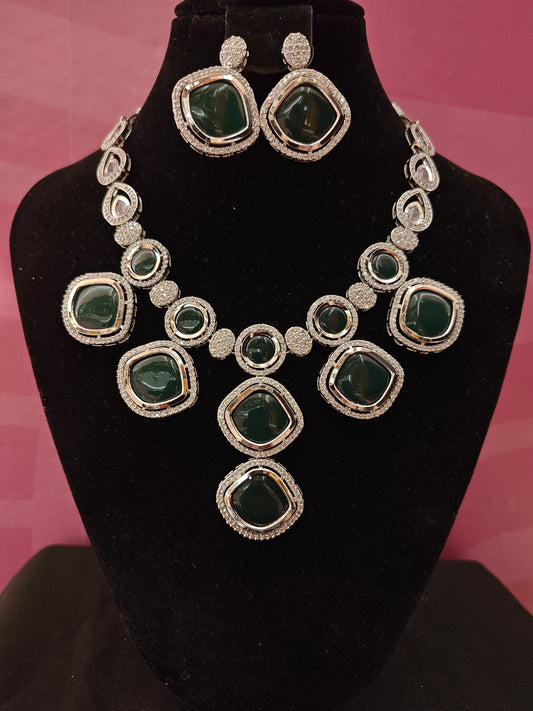 Mossionite Necklace