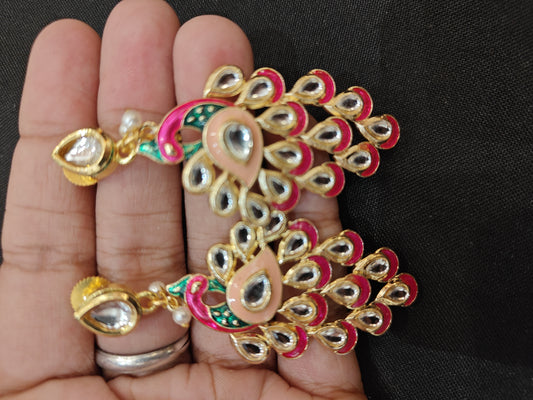 Peacock Earrings