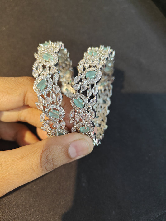 AD Bangles with c green