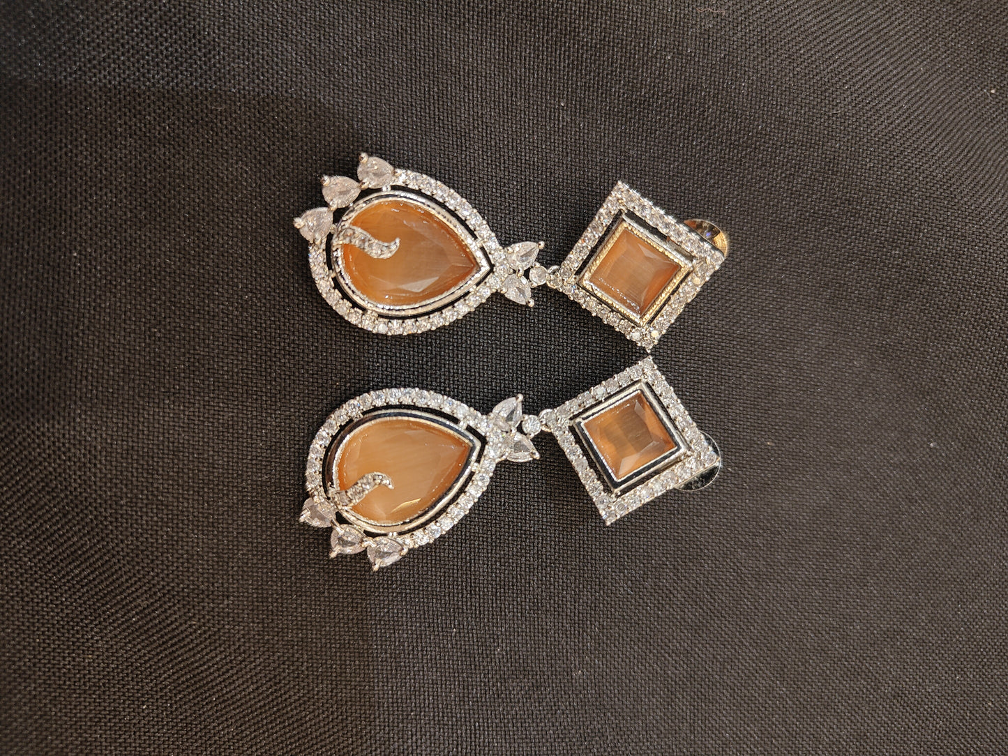 Orange American diamonds