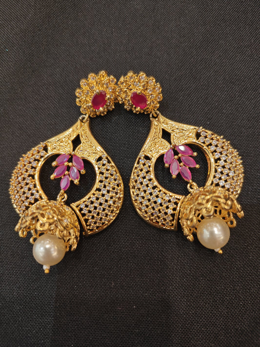 Golden earrings
