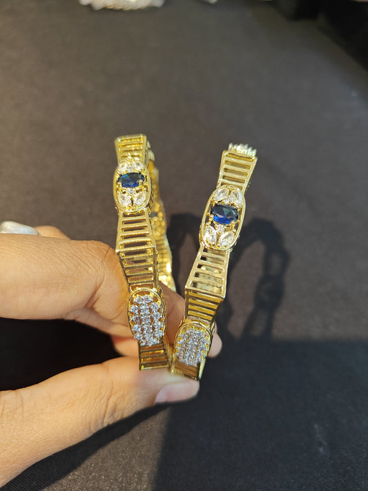 Golden silver Bangles