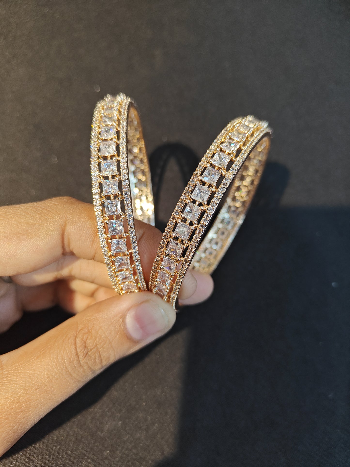 Rose Gold Bangles