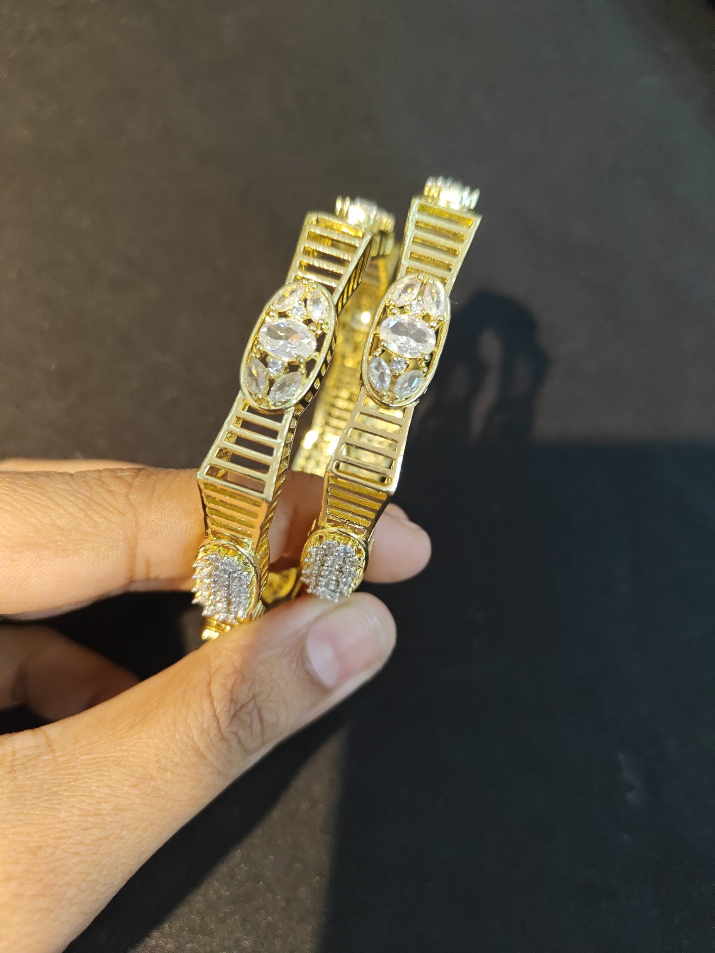 Golden silver Bangles
