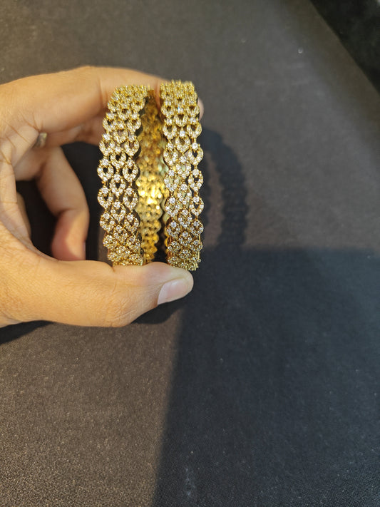 Mossionite Bangles