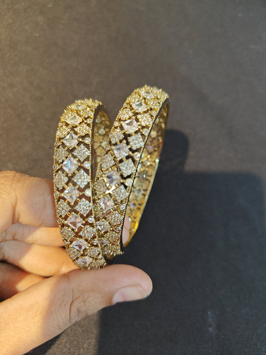 Mossionite Bangles