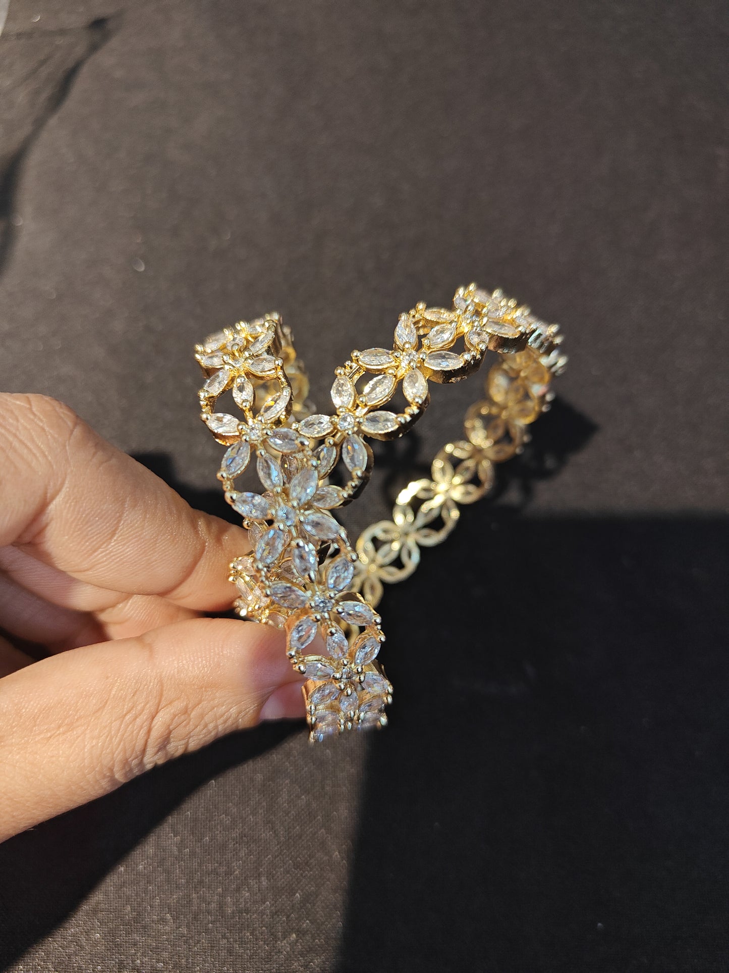 Golden AD bangles